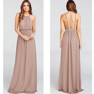 Show Me Your Mumu Halter Maxi Dress